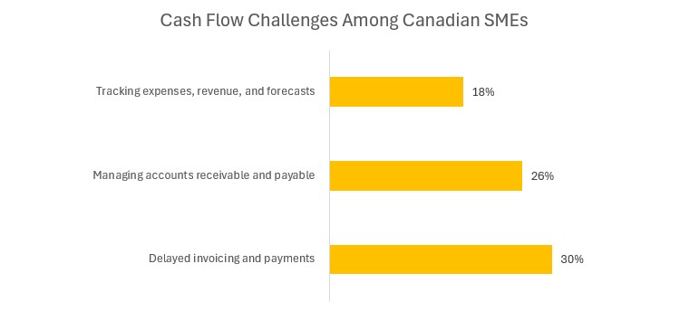 Cash Flow Challenges Among Canadian SMEs